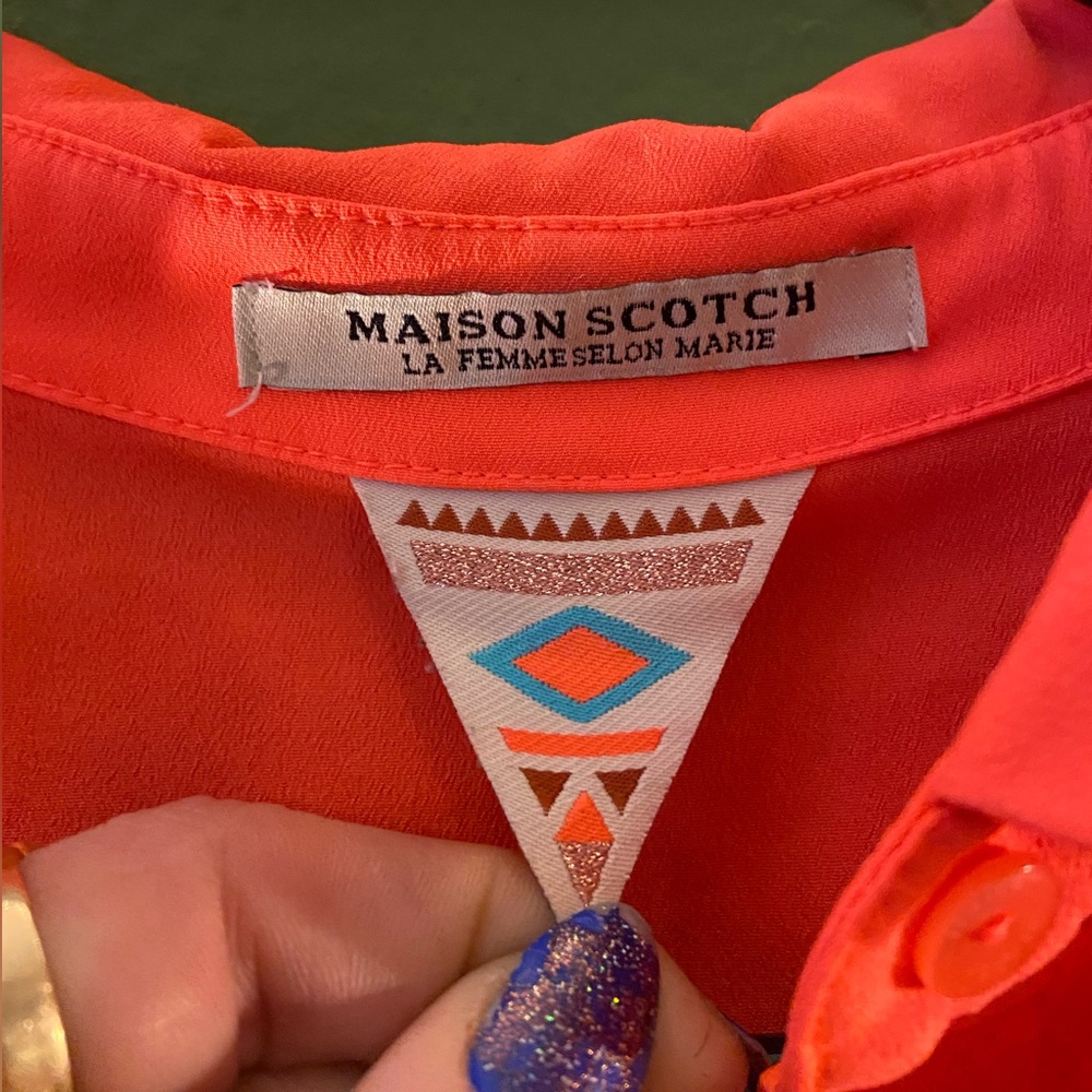 Maison Scotch long sleeve button-up